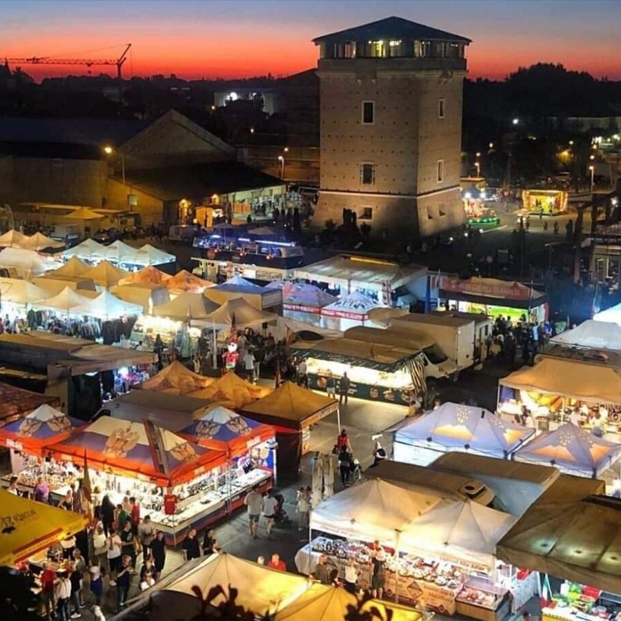 Europäischer Markt der Aromen in Cervia